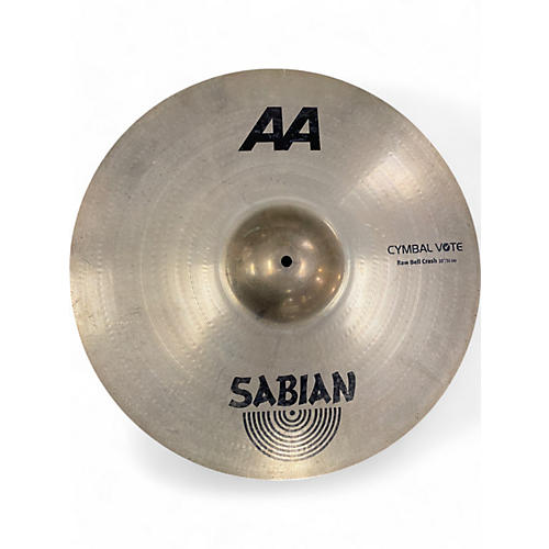 Sabian Used SABIAN 20in AA Raw Bell Crash Cymbal 40