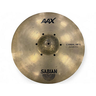 Used SABIAN 20in AAX Iso Crash Cymbal