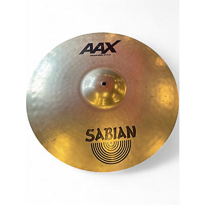 Used SABIAN 20in AAX Metal Ride Brilliant Cymbal