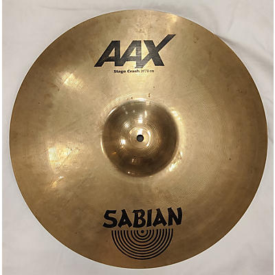 SABIAN Used SABIAN 20in AAX Stage Crash Cymbal