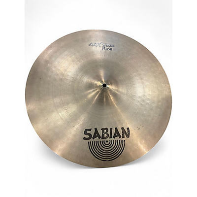 Used SABIAN 20in AAX Stage Ride Cymbal