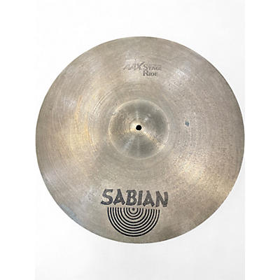 Used SABIAN 20in AAX Stage Ride Cymbal