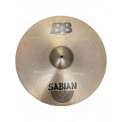 Used SABIAN 20in B8 Ride Cymbal