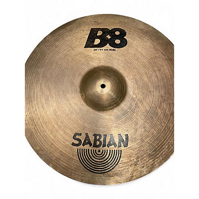 Used SABIAN 20in B8 Ride Cymbal