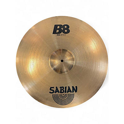 Used SABIAN 20in B8 Ride Cymbal