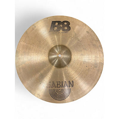 Used SABIAN 20in B8 Rock Ride Cymbal