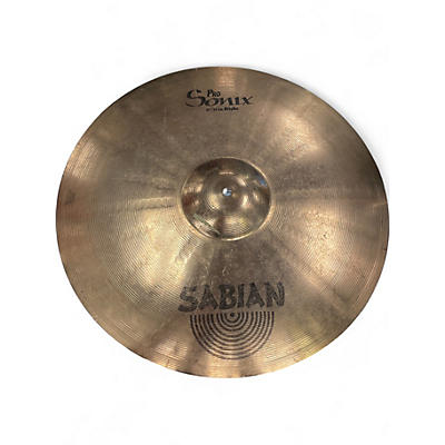 Used SABIAN 20in PRO SONIX Cymbal