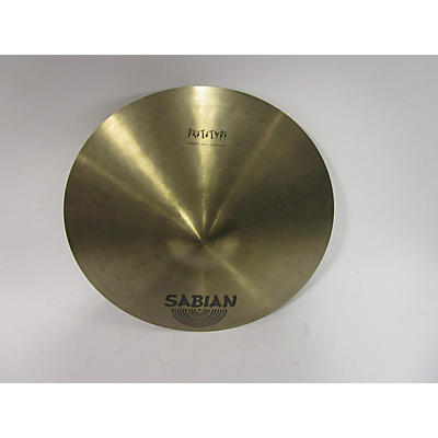 SABIAN Used SABIAN 20in PROTOTYPE CRASH RIDE Cymbal