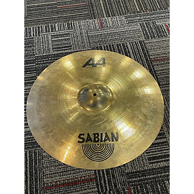 Used SABIAN 21in AA Bash Ride Brilliant Cymbal