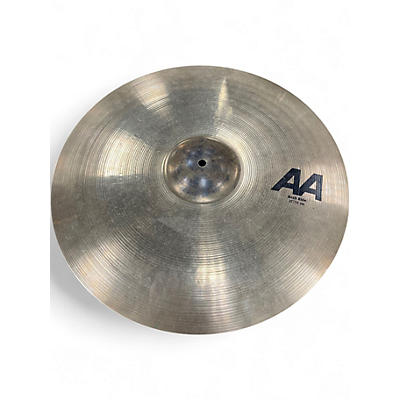 Used SABIAN 21in AA Bash Ride Brilliant Cymbal