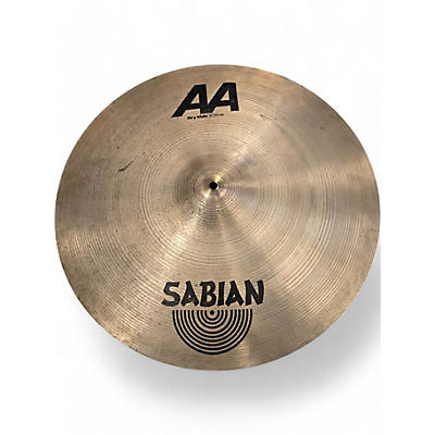 SABIAN Used SABIAN 21in AA DRY RIDE Cymbal