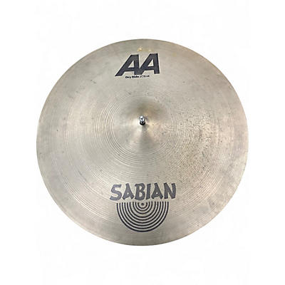 Used SABIAN 21in AA DRY RIDE Cymbal