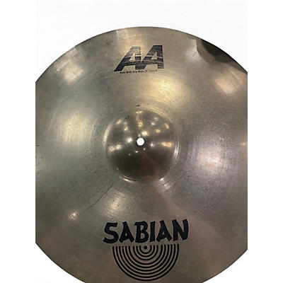 Used SABIAN 21in AA RAW BELL DRY Cymbal