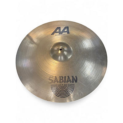 Used SABIAN 21in AA dry ride Cymbal