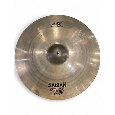 Used SABIAN 21in AAX RAW BELL DRY RIDE Cymbal