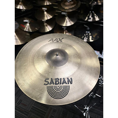 SABIAN Used SABIAN 21in AAX Raw Bell Dry Ride Cymbal