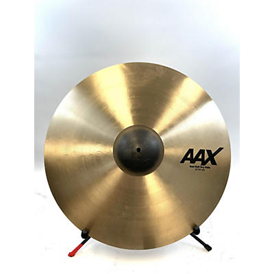 Sabian Used SABIAN 21in AAX Raw Bell Dry Ride Cymbal