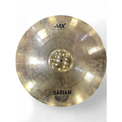 Sabian Used SABIAN 21in AAX Raw Bell Dry Ride Cymbal