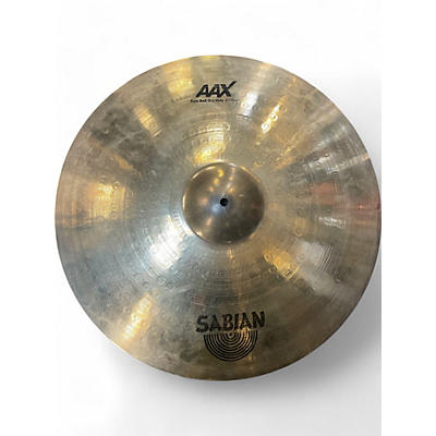 Sabian Used SABIAN 21in AAX Raw Bell Dry Ride Cymbal