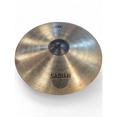 Sabian Used SABIAN 21in AAX Raw Bell Dry Ride Cymbal