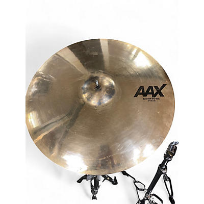 SABIAN Used SABIAN 21in AAX Raw Bell Dry Ride Cymbal