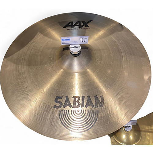 Used SABIAN 21in AAX Raw Bell Dry Ride Cymbal 41