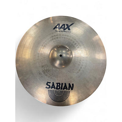 Used SABIAN 21in AAX Raw Bell Dry Ride Cymbal
