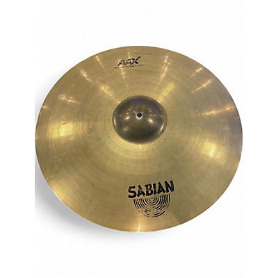 Used SABIAN 21in AAX Raw Bell Dry Ride Cymbal