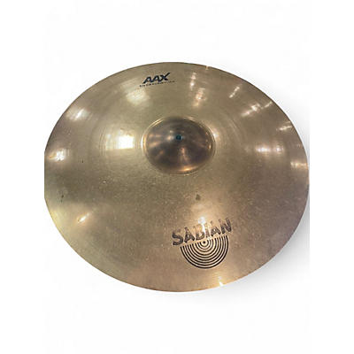 Used SABIAN 21in AAX Raw Bell Dry Ride Cymbal