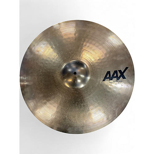 Used SABIAN 21in AAX Raw Bell Dry Ride Cymbal 41