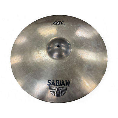 Used SABIAN 21in AAX Raw Bell Dry Ride Cymbal