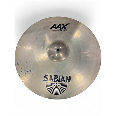 Used SABIAN 21in AAX Raw Bell Dry Ride Cymbal