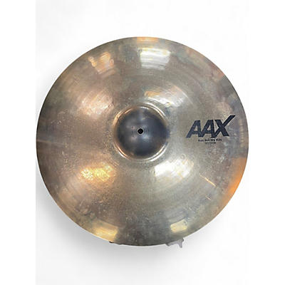 Used SABIAN 21in AAX Raw Bell Dry Ride Cymbal
