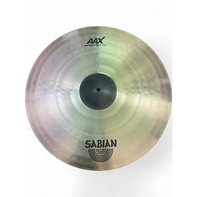 Used SABIAN 21in AAX Raw Bell Dry Ride Cymbal