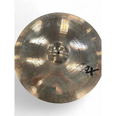 Used SABIAN 21in AAX Raw Bell Dry Ride Cymbal