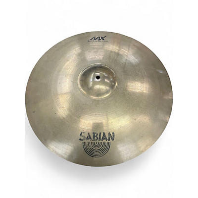 Used SABIAN 21in AAX Raw Bell Dry Ride Cymbal
