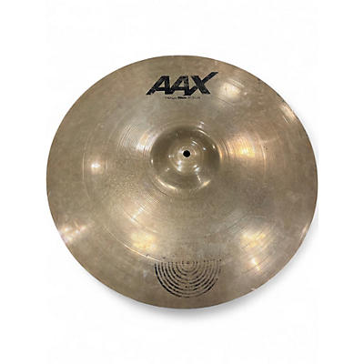 Used SABIAN 21in AAX Stage Ride Brilliant Cymbal