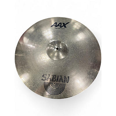 Used SABIAN 21in AAX Stage Ride Brilliant Cymbal