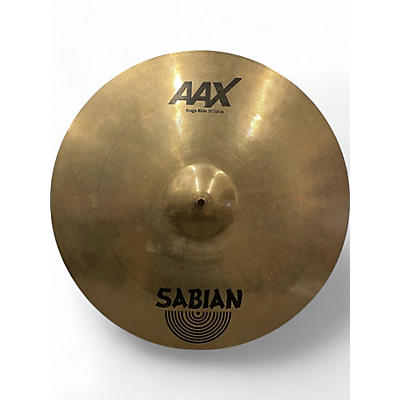 SABIAN Used SABIAN 21in AAX Stage Ride Cymbal