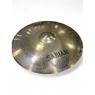 Used SABIAN 21in AAX Stage Ride Cymbal