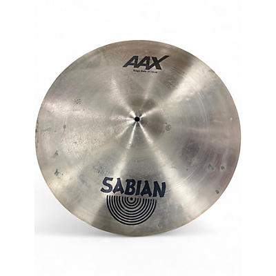 Used SABIAN 21in AAX Stage Ride Cymbal