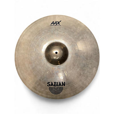 Used SABIAN 21in AAX X-Plosion Ride Cymbal