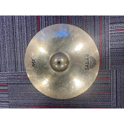 Used SABIAN 21in AAX XPLOSION RIDE Cymbal