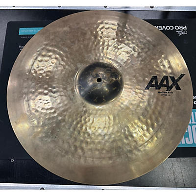 Used SABIAN 21in Aax Medium Ride Cymbal Cymbal