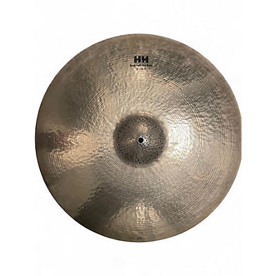 Used SABIAN 21in HH Raw Bell Dry Ride Brilliant Cymbal