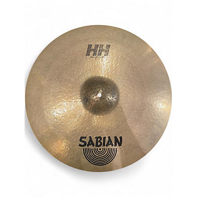 Used SABIAN 21in HH Raw Bell Dry Ride Brilliant Cymbal