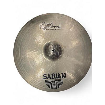 Used SABIAN 21in HH Raw Bell Dry Ride Brilliant Cymbal