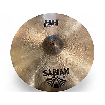 SABIAN Used SABIAN 21in HH Raw Bell Dry Ride Cymbal