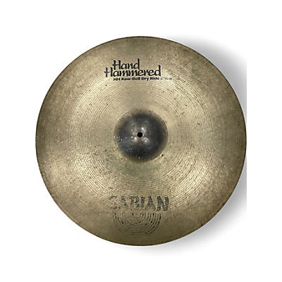 Used SABIAN 21in HH Raw-Bell Dry Ride Cymbal