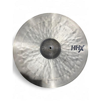 Used SABIAN 21in HHX Groove Ride Cymbal